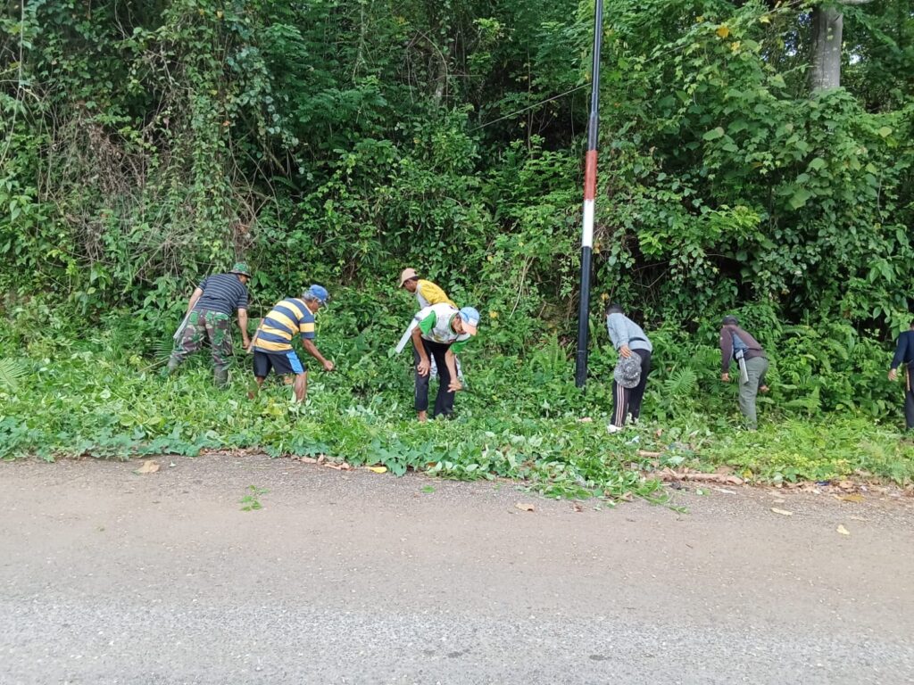 Kerja Bakti Peringati Hari Lingkungan Hidup Sedunia, Warga Desa Hendea Bersatu Wujudkan Lingkungan Bersih dan Sehat